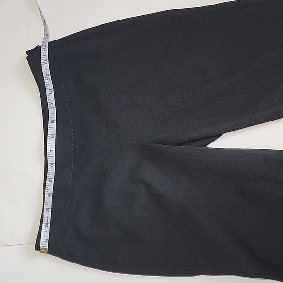 Talbots Heritage black capris cropped pants / size 2P - Picture 8 of 14